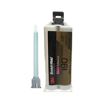 3M ScotchWeld DP190 Translucent Epoxy Adhesive (50ml/1.7oz 12-Pack)