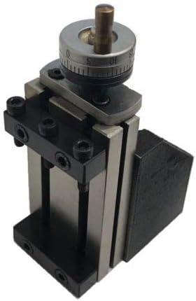 AI Mini Vertical Slide 90 x 50 mm with 2"/50 mm Steel Vise - Instant Milling for Small Bench Lathes