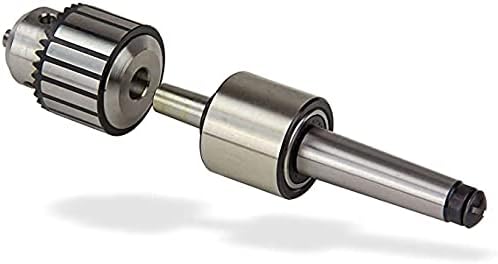 Morse Taper MT2 Shank Revolving Live Centre Center - JT6 Taper Drill Chuck 1/2" Capacity