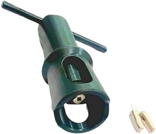 TAURISH Self-Aligning Tap & Reamer Wrench Holder Tapping Guide Drill - Perfect Alignment, Hardened Jaws, Holds Tool True for Tapping, Reaming & Drilling