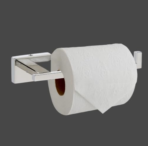 Stainless Steel Toilet Paper Roll Holder for Bathroom/Tissue Paper Holder Stand for Washroom/Bathroom Accessories