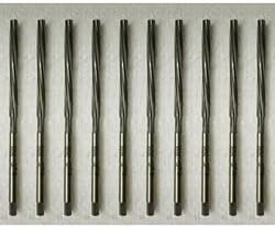4MM To 8.5MM - HSS Valve Stem Guide Reamers Set Of 10 - SPIREX - Squared End