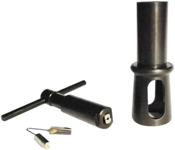TAURISH Self-Aligning Tap & Reamer Wrench Holder Tapping Guide Drill - Perfect Alignment, Hardened Jaws, Holds Tool True for Tapping, Reaming & Drilling