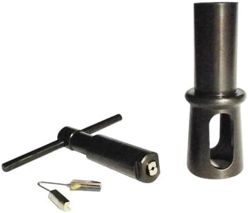 TAURISH Self-Aligning Tap & Reamer Wrench Holder Tapping Guide Drill - Perfect Alignment, Hardened Jaws, Holds Tool True for Tapping, Reaming & Drilling