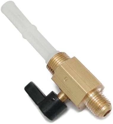 Taurish Fuel Petrol Diesel On/Off Vertical Brass Tap Switch Massey Ferguson