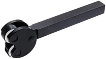 Rasputin® Pivot Head Knurling Tool Holder Holder Dia 12.7 X 12.7 X 100Mm Knurl Size- Dia 19Mm X Thickness 9.53Mm X Hole Size 6.35Mm, 2 Knurls