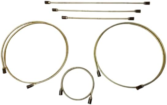 TAURISH Brake Pipe brake Lines Set For Suzuki Samurai SJ410 SJ413 Sierra Drover