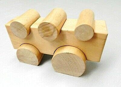 Wood Forming Block with 5 Wooden Punch Bending Shaping Dapping U-Channel 6 Piece Set