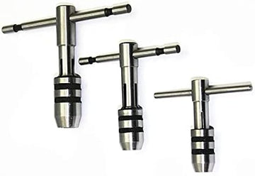 AI Adjustable T-Handle Tap Wrench Set – 3 Piece M1-M4 / M4-M8 / M6-M12 - New
