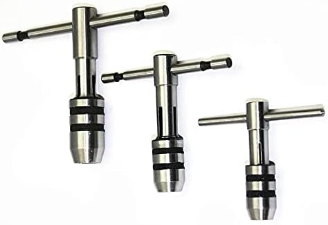 AI Adjustable T-Handle Tap Wrench Set – 3 Piece M1-M4 / M4-M8 / M6-M12 - New