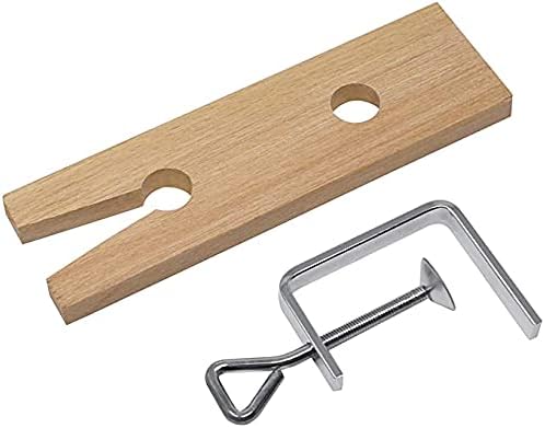 Jewelers Bench Pin V-Slot Bench Pin with Clamp I Jewelry Tools I Made In India