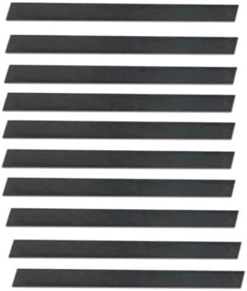 Set of 10 HSS Blades 1.45 x 5 x 63 mm for Lathe Mini Parting Cut off Holders