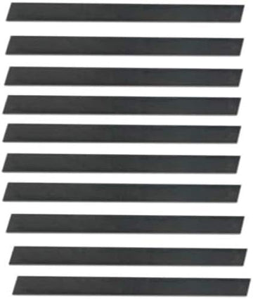 Set of 10 HSS Blades 1.45 x 5 x 63 mm for Lathe Mini Parting Cut off Holders