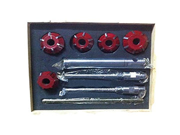 RAHISH TOOLS Carbide Valve Seat Cutter 5 Cutter Set for Vintage Car & Bikes 20 & 45 Degree