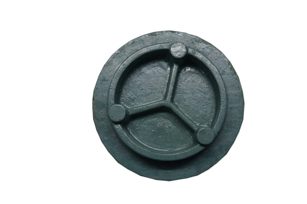 Cast Iron Surface Plate Round 8" Dia - Marking Plate Hand Scrapper 200mm - New