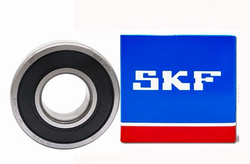 2PACK SKF 6205-2Z 25X52X15mm Double Metal Seal Bearings Deep Groove Ball Bearings