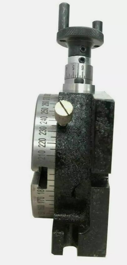 Taurish Rotary Table 3" 80mm Horizontal Vertical Low Profile With Single Bolt Tailstock