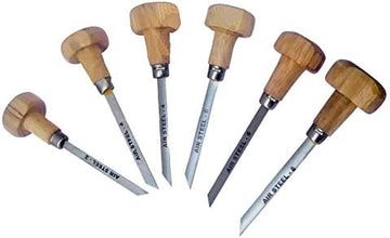 Gravers Set of 6 for Engraver Jewellery Goldsmith Jewellery Tools