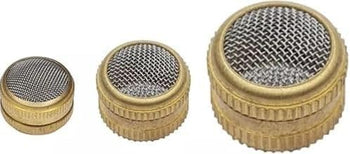 TAURISH Screw Type Mesh Basket for Watch Cleaning Machine - Set of 3 Baskets 16,25,50mm, Gold