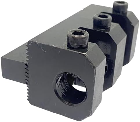 TAURISH 1/2" Shank Boring Bar Turning Tool Post Holder Set - Holds up to 5/8" Boring Bar, Precision Ground, Maintenance-Free Operation