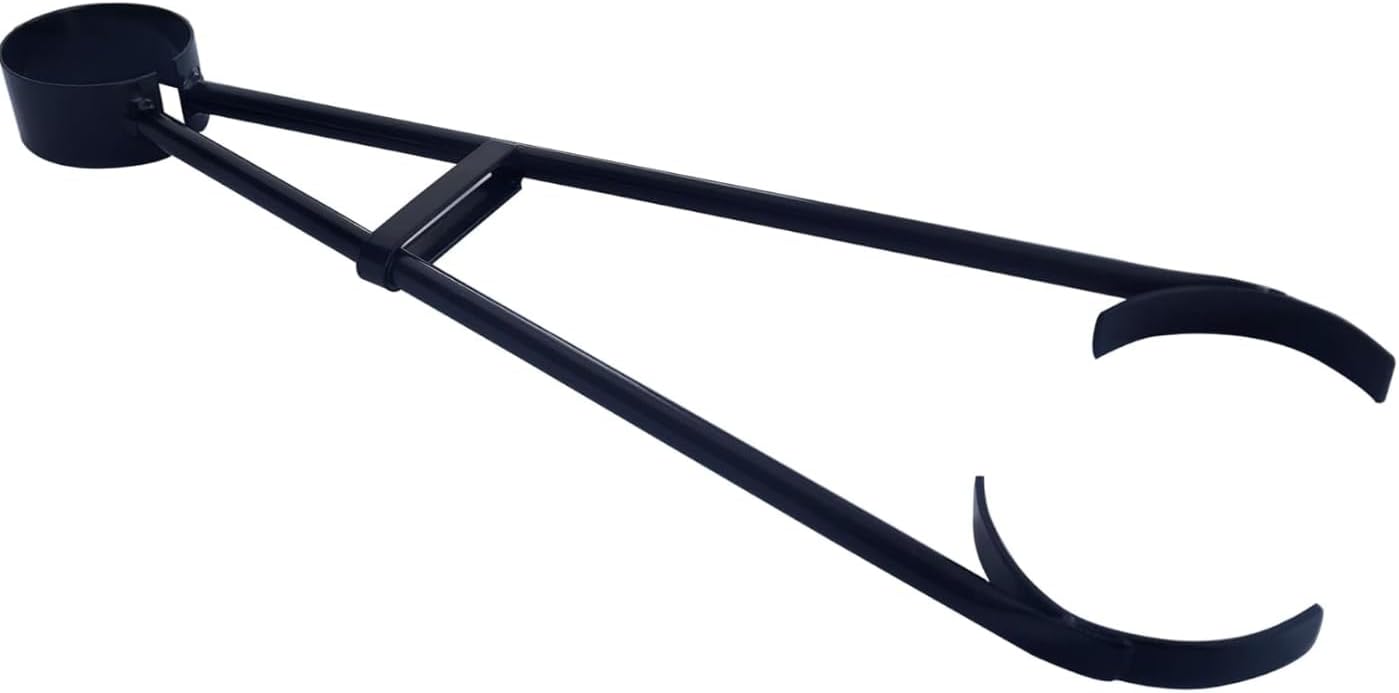 TAURISH Flask Tong Casting Crucible Holder Size 20"" - Universal Tong Foundry Melting, Black
