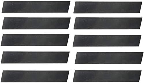 Set of 10 HSS Blades 1/8" x 3/4" (Wide) x 6" (Long) for Lathe Parting Cut off & Tool Holders - Hard & Ground