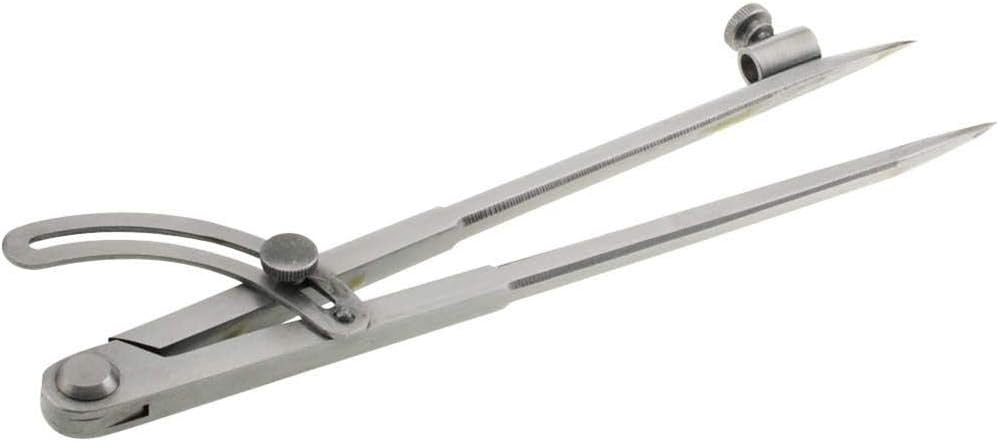 Grizzly H5885 10-Inch Pencil Length Divider with Wing, Compass Function