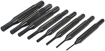 AI 8 Pieces Pin Punch Set Tool - For Woodwork I Machinery I Milling I Repairs I Crafts Tools