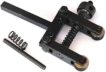 2" Inches Capacity Spring Loaded Clamp Type Knurling Tool Holder 3/8" Shank for Lathes