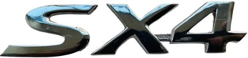 TAURISH Badge Decal Trunk Rear Chrome Fit for Suzuki SX4 2006-2013