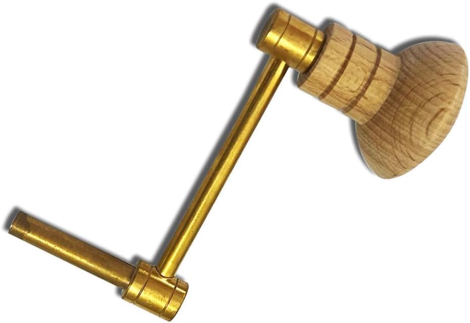 Grandfather Clock Winding Key Crank Winder Mainspring Key Clock Winding Tool Brass Made