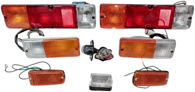 TAURISH For Samurai 86-95 Turn Tail Brake Marker Complete Set of Lights