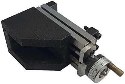 AI Mini Vertical Slide 90 x 50 mm with 2"/50 mm Steel Vise - Instant Milling for Small Bench Lathes