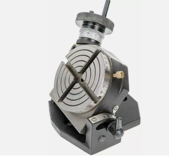 Taurish Tilting Rotary Table 4" / 100mm (4 Slot) Suitable Horizontal Vertical