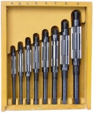 HSS Adjustable Hand Reamers 7 Pc Set (HV to H3# 1/4" to 15/32"// 6.35-12 mm