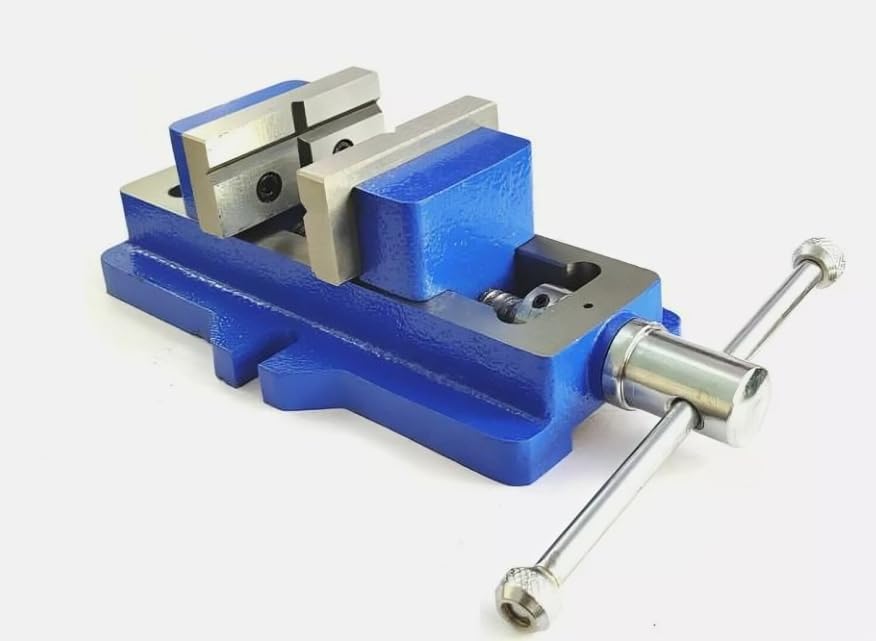 Taurish Fixed Vertical Milling Slide 4" X 5" With 2" Self Centering Vice & Fixing T-Nuts