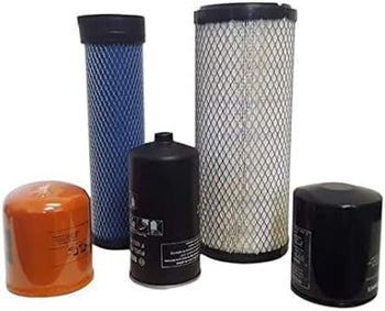 TAURISH Filter (Pack of 5) Compatible with Mahindra 2538 HST, 2538 HST CAB, 2638 HST CAB, 2638 HST OS