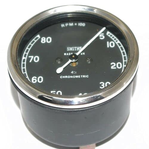Taurish Replica Tacho Meter 5-8000 RPM Tachometer Universal Suitable for Bikes