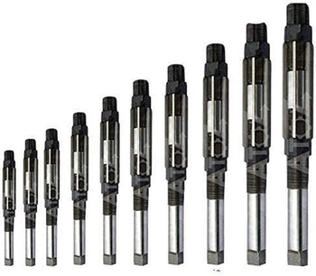 TAURISH H10 Adjustable Hand Reamer Set 10 Pieces Set Capacity 3/8