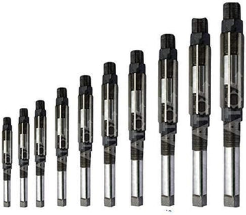 TAURISH H10 Adjustable Hand Reamer Set 10 Pieces Set Capacity 3/8" To 15/16" Reaming Hand Tools