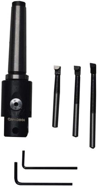 NEW PRECISION BORING HEAD 30 MM WITH MT3 SHANK M12 DRAWBAR - MINI SMALL HEAD 3MT