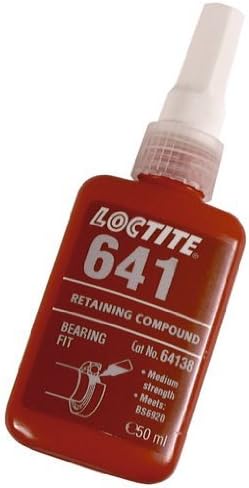 LOCTITE - 641 BEARING FIT RETAINER (Sealant, Retainer, Super Glue and Tape) by Loctite