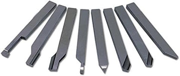 Rasputin High Speed Steel Lathe Tools Shank Size- 4Mm And Length 60Mm, 8 Pcs Set-Hardened & Ground