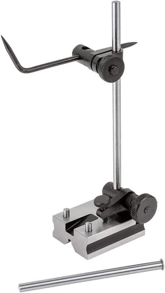 Universal Surface Gauge | Scriber Length: 3-inch | Spindle Length: 7-inch with Extra 4-inch Spindle | Accurately Scribe Lines & Transfer Measurements | Toolmaker Gauges