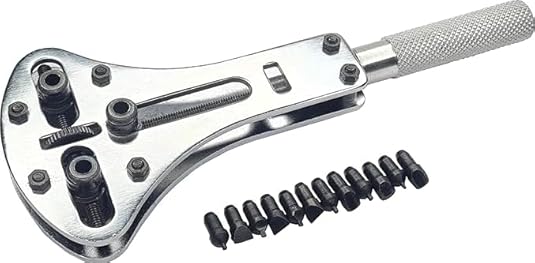 TAURISH Jaxa Jumbo Watch Repair Wrench Large - Watch Case Back Opener Tool Size 19-60 mm