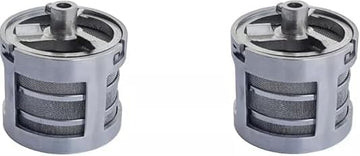 TAURISH Set of 2 Basket for Watch Cleaning Machine Diameter 6.9cm Height 5.8cm - Stainless Steel, Silver