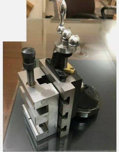 Taurish Lathe Milling Vertical Slide Swivel 4"x5" 100x125mm and 85mm Steel Grinding Vice