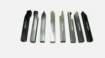 Taurish 8mm Hss Form Tool Set Of 8 Pieces