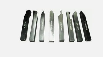 Taurish 8mm Hss Form Tool Set Of 8 Pieces