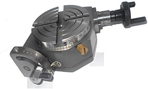 Mini Tilting Rotary Table 3 Inch for Milling Machine - Made In India.